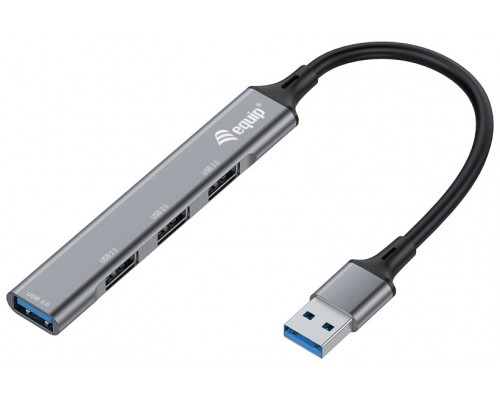 HUB USB 3.0 EQUIP LIFE USB  1 PUERTO USB 3.0 3 PUERTOS