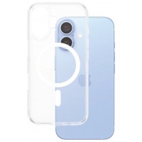 PanzerGlass Case con White MagSafe iPhone 16