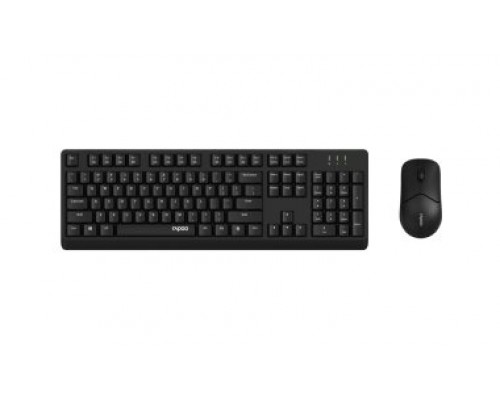 TECLADO Y MOUSE RAPOO WIRELESS X1500 2,4GHz 1200 DPI