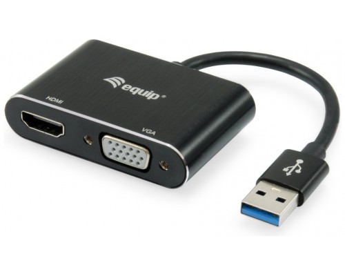 EQUIP ADAPTADOR USB 3.0 A HDMI / VGA  1920 X 1080 60HZ