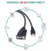 CABLE USB 2.0 A SERIE RS232 EQUIP 1.5M COMPATIBLE
