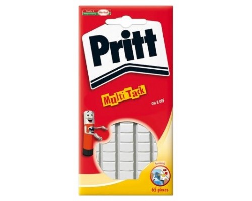 MASILLA ADHESIVA MULTI-TACK 65 PASTILLAS PRITT 1444966 (MIN24) (Espera 4 dias)