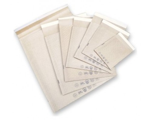 CAJA 100 BOLSAS ECO AIR BAG ACOLCHADA BICAPA Nº 14 KRAFT AUTOADHESIVO MEDIDA INTERIOR 180X265 MM SAM 146293 (Espera 4 dias)