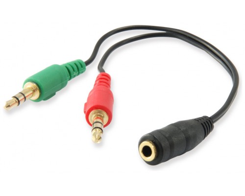 CABLE AUDIO MINI JACK 3.5MM HEMBRA A 2 JACK 3.5MM