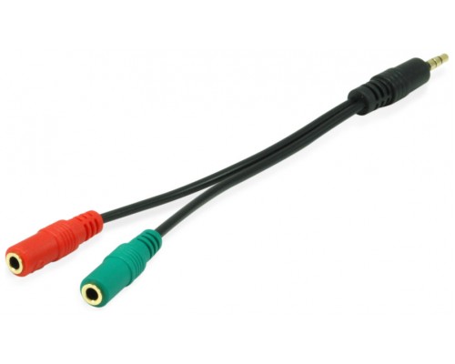 CABLE DUPLICADOR AUDIO JACK 3.5MM 1 MACHO A DOS