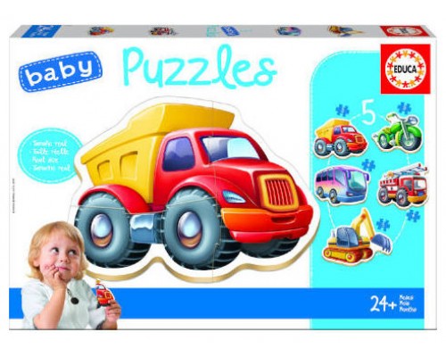 BABY PUZZLE VEHICULOS +24M EDUCA BORRAS 14866 (Espera 4 dias)