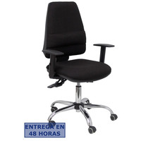 PIQUERAS Y CRESPO Silla Elche S 24 horas bali negro con refuerzo lumbar &iexcl;Ultimas unidades!!