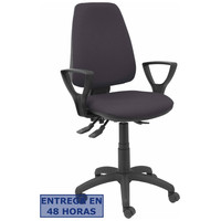 PIQUERAS Y CRESPO Silla Elche S bali gris oscuro brazos fijos-20SX PIQUERAS Y CRESPO Silla Elche S bali gris oscuro brazos fijos