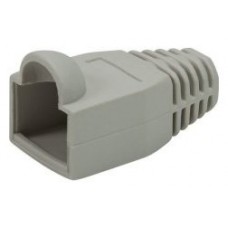 KIT 100 UNIDADES CAPUCHON RJ45 COLOR GRIS