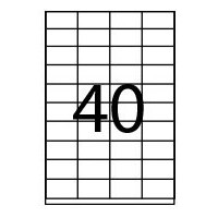 CAJA 100 HOJAS ETIQUETAS ADHESIVAS ILC BLANCA 52,5X29,7 FABRISA 15296 (Espera 4 dias)
