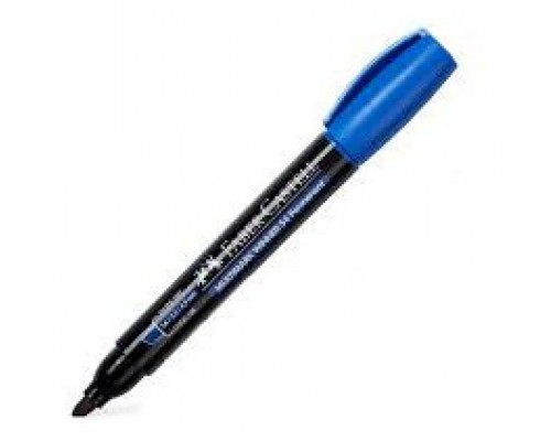 MARCADOR MULTIMARK WINNER 54-E AZUL PUNTA BISELADA Y SIN CLIP FABER CASTELL 153151 (MIN12) (Espera 4 dias)