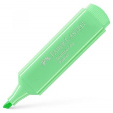 MARCADOR FLUOR TEXTLINER VERDE CLARO PASTEL FABER CASTELL 154666 (MIN10) (Espera 4 dias)