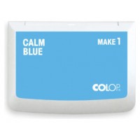 TAMPÓN MAKE1 COLOR AZUL CALMA 50X90 MM COLOP 155109 (Espera 4 dias)