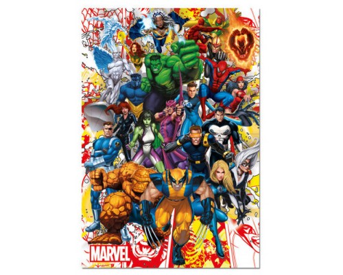 PUZZLE 500 PIEZAS HÉROES MARVEL EDUCA 15560 (Espera 4 dias)