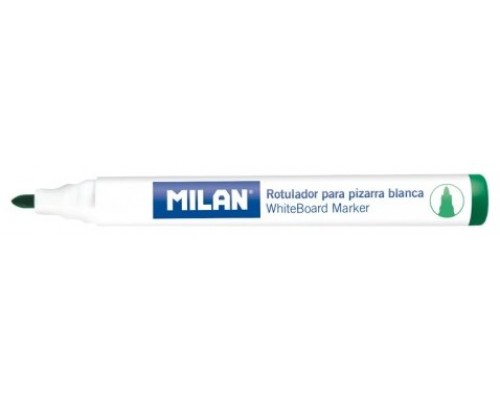 Milan Rotuladores para pizarra blanca, color verde.