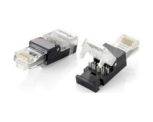 KIT 2 UNIDADES CONECTOR RJ45 EQUIP CAT5e TOOLFREE NO