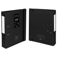 ARCHIVADOR A4 65MM EN POLYFOAM UNEQUAL MINIMAL NEGRO GRAFOPLAS 17262810 (Espera 4 dias)