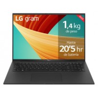 LG 17Z90R i7-1360P Portátil 43,2 cm (17") WQXGA Intel® Core™ i7 32 GB LPDDR5-SDRAM 1 TB SSD NVIDIA GeForce RTX 3050 Wi-Fi 6 (802.11ax) Windows 11 Home Negro (Espera 4 dias)