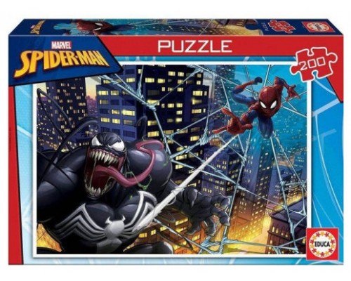 PUZZLE 200 SPIDER-MAN DE 6-8 AÑOS EDUCA BORRAS 18100 (Espera 4 dias)