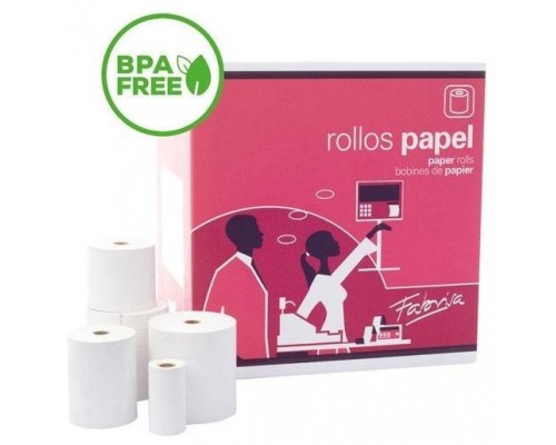 ROLLO TERMICO 57X30X12MM SIN BISFENOL A FABRISA 18114 (Espera 4 dias)-SX1 ROLLO TERMICO 57X30X12MM SIN BISFENOL A FABRISA 18114 (Espera 4 dias)