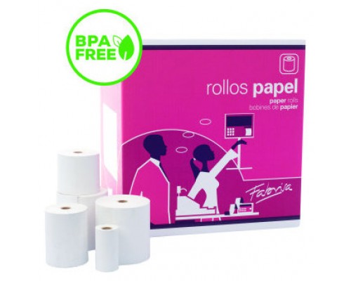 ROLLO TERMICO 57X35X12MM SIN BISFENOL A FABRISA 18115. (Espera 4 dias)