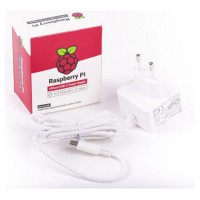 RASPBERRY FUENTE DE ALIMENTACION USB-C 5.1V 3A - BLANCO - PARA RASPBERRY PI 4 (1873421) (Espera 4 dias)