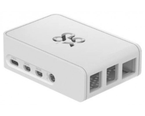 CAJA PARA RASPBERRY PI 4,  BLANCO RASPBERRY (Espera 4 dias)