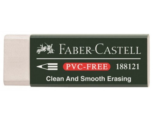 Faber-Castell 188121 goma Plástico Blanco 1 pieza(s) (Espera 4 dias)