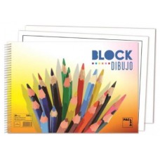 BLOCKS DE DIBUJO COLOURS 130GR.TAMAÑO FOLIO 20 HOJAS LISO SIN RECUADRO PACSA 18837 (MIN10) (Espera 4 dias)