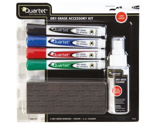 KIT PIZARRA BLANCA (4 ROTULADORES, BORRADOR, SPRAY LIMPIADOR) NOBO 1903798 (Espera 4 dias)