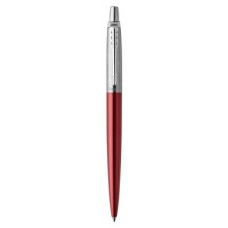 BOLÍGRAFO RETRÁCTIL JOTTER KENSINGTON ROJO CON RIBETE CROMADO PUNTO MEDIO TINTA AZUL PARKER 1953187 (Espera 4 dias)