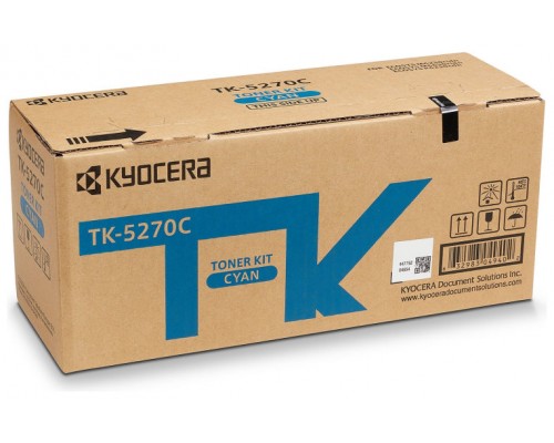 Kyocera Toner TK5270C cian 6.000 paginas (1T02TVCNL0)