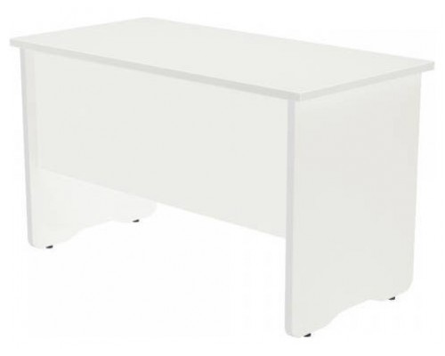 MESA DE OFICINA SERIE WORK 120X60 BLANCO / BLANCO ROCADA 2000AW04V24 (Espera 4 dias)