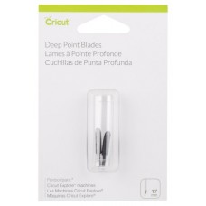 Cricut PC2003535 Set de 2 Lames Coupe Profonde, Plastique, Multicolore, 12 x 8 x 2 cm (Espera 4 dias)