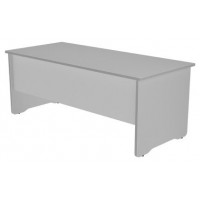 MESA DE OFICINA SERIE WORK 200X80 GRIS / GRIS ROCADA 2004AN02V24 (Espera 4 dias)