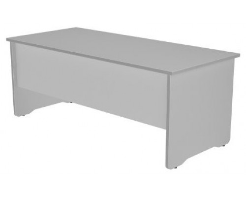 MESA DE OFICINA SERIE WORK 200X80 GRIS / GRIS ROCADA 2004AN02V24 (Espera 4 dias)