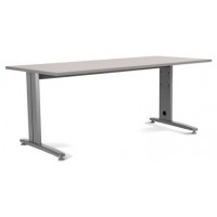 MESA DE OFICINA SERIE METAL 200X80 GRIS / GRIS ROCADA 2004AC02 (Espera 4 dias)