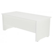 MESA DE OFICINA SERIE WORK 200X80 BLANCO / BLANCO ROCADA 2004AW04V24 (Espera 4 dias)