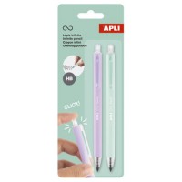PACK 2 LAPICES RETRACTIL INFINITO LILA/VERDE APLI 20065 (Espera 4 dias)-4SX PACK 2 LAPICES RETRACTIL INFINITO LILA/VERDE APLI 20065 (Espera 4 dias)