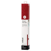 CRICUT SMART IRON-ON 33X91CM (GLITTER RED) (Espera 4 dias)