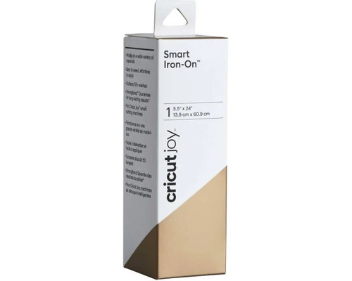 CRICUT SMART IRON-ON JOY XTRA 24,1X48CM (PRISMATIC GLITTER GOLD) (Espera 4 dias)