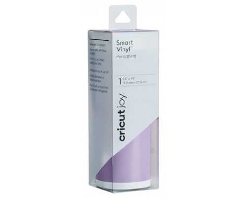 CRICUT SMART VINYL PERMANENT JOY 14X122CM 1 SHEET (MAT PURPLE) (Espera 4 dias)