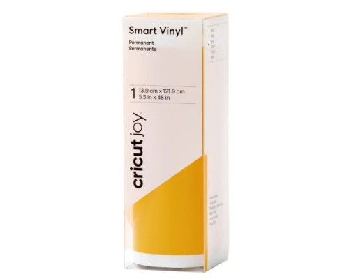 CRICUT SMART VINYL PERMANENT JOY 14X122CM 1 SHEET (MAT MAIZE YELLOW) (Espera 4 dias)