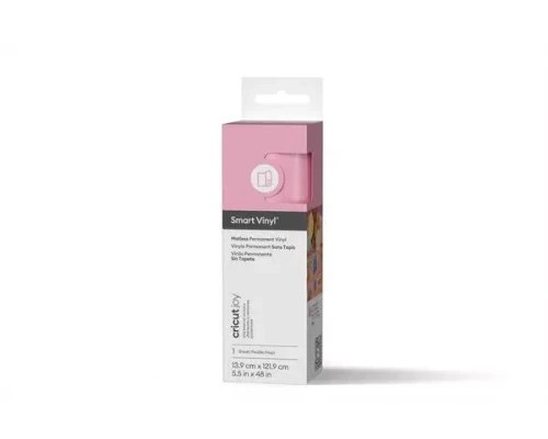 CRICUT SMART VINYL PERMANENT JOY 14X122CM 1 SHEET (MAT LIGHT PINK) (Espera 4 dias)