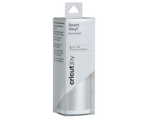 CRICUT SMART VINYL PERMANENT JOY 14X122CM 1 SHEET (SHIMMER SILVER) (Espera 4 dias)