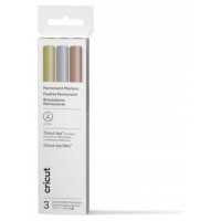 Cricut 2011934 marcador permanente Cobre, Oro, Plata 3 pieza(s) (Espera 4 dias)-4SX Cricut 2011934 marcador permanente Cobre, Oro, Plata 3 pieza(s) (Espera 4 dias)