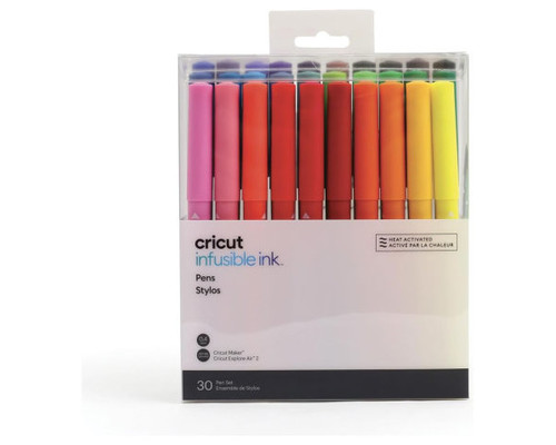 CRICUT ULTIMATE INFUSIBLE INK PEN SET 0.4 30 PACK (Espera 4 dias)-SX13 CRICUT ULTIMATE INFUSIBLE INK PEN SET 0.4 30 PACK (Espera 4 dias)