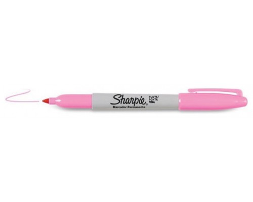 MARCADOR FINE ROSA SHARPIE 2025035 (MIN12) (Espera 4 dias)