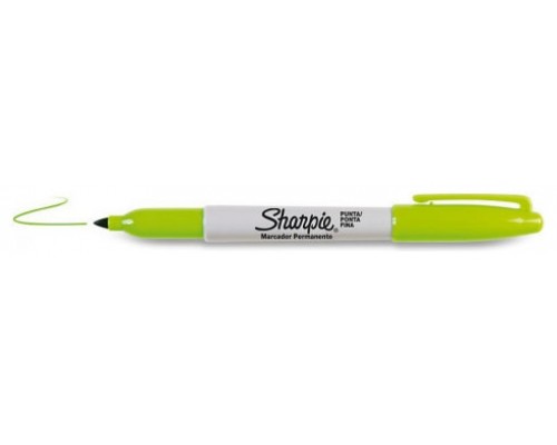 MARCADOR FINE VERDE LIMA SHARPIE 2025037 (MIN12) (Espera 4 dias)