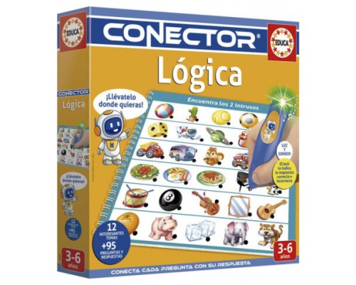 JUEGO EDUCATIVO CONECTOR LOGIC (MULTI) EDUCA 20393 (Espera 4 dias)-SX6 JUEGO EDUCATIVO CONECTOR LOGIC (MULTI) EDUCA 20393 (Espera 4 dias)